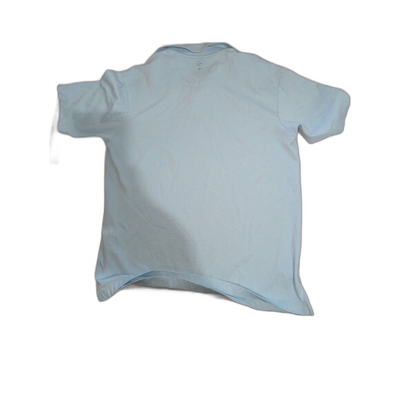 Tommy Bahama Polo Shirt Mens Large Light Blue Pique Marlin Logo Golf Casual - Picture 5 of 5
